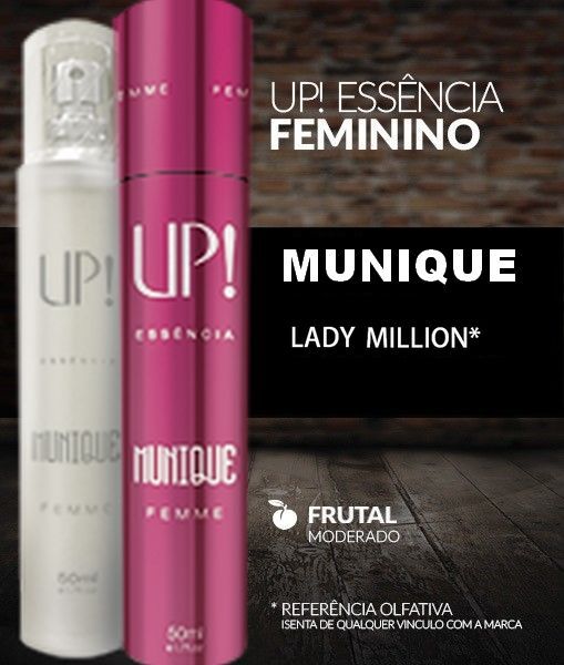 Perfume Feminino 50ml - UP!Munique (ref.UP! 46)