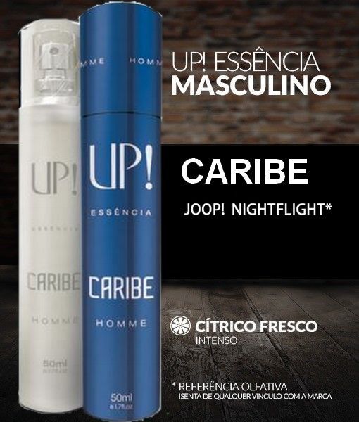 Perfume Masculino 50ml - Caribe UP 31 - Joop Nightflight